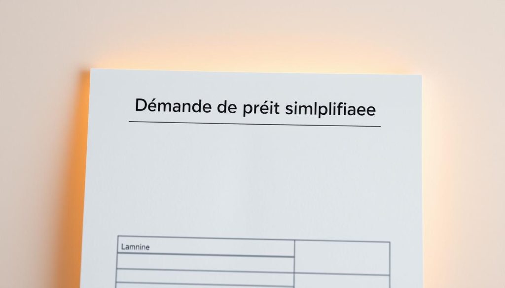 Demande de prêt simplifiée : ce qu’il faut savoir