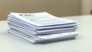 documents candidature kbc belgique