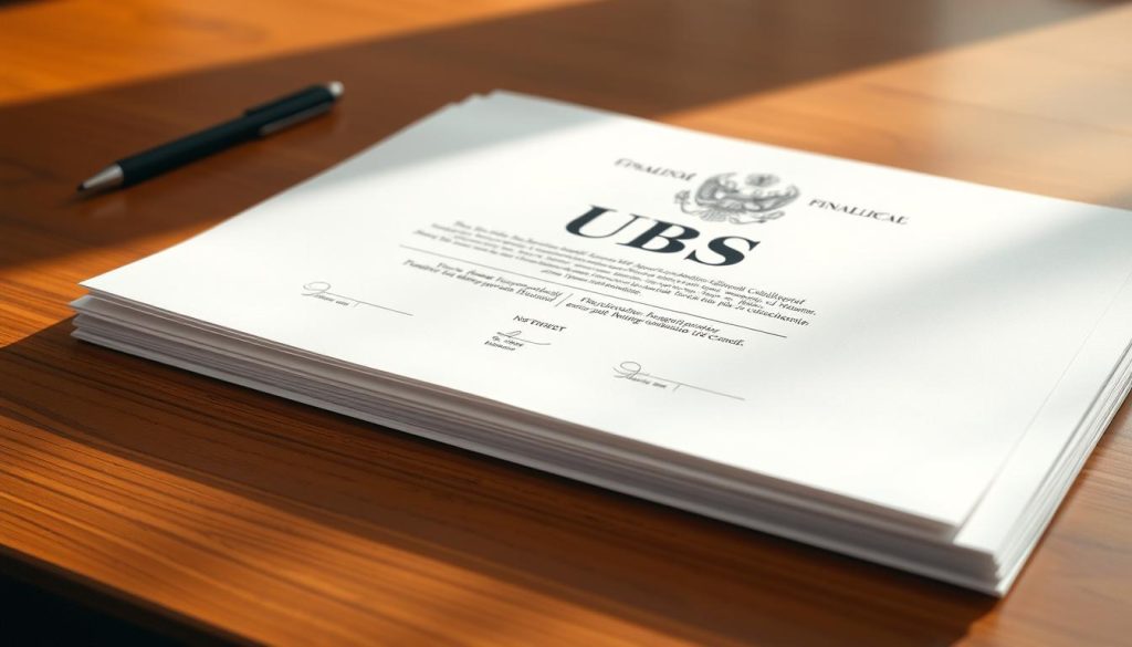 documents candidature ubs