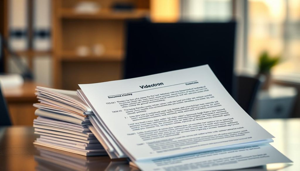 documents candidature vidéotron