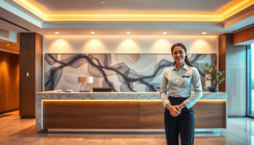 emploi hôtellerie réceptionniste femme de chambre