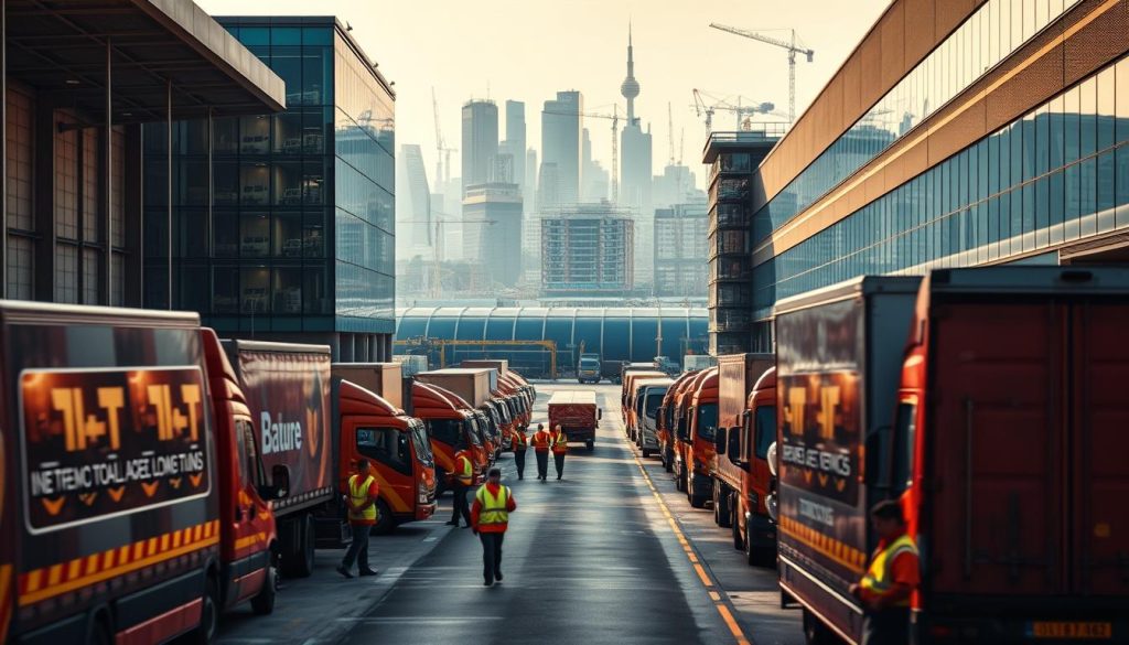 logistique services généraux belgique